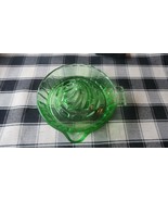 Antique Vintage Green Depression Vaseline Uranium Glass Citrus Juicer Re... - £58.38 GBP