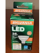 2-Pack SYLVANIA 35 Watt LED (6W) MR16 DIM/830/FL35/GL 12V Indoor Outdoor. - $44.68
