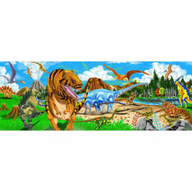 Melissa &amp; Doug #442 Floor Puzzle 48 Piece Dinosaurs For Kids Nib - £13.34 GBP