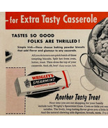 1954 Wrigley&#39;s Chewing Gum Spearmint Advertisement Casserole Biscuits DWQQ9 - $41.13 CAD
