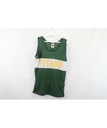 Vtg 90s Womens Large Silky Nylon Color Block Cross Country Track Singlet... - $33.87 CAD