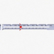 StitchMaster Glide: Aluminum Quilting &amp; Knitting Ruler for Sewing Beginners - £15.23 GBP