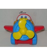Hap-p-kid Toy Shake and Move Plane Lights and sounds  Red Blue yellow - $197.86 MXN