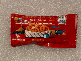 1 Heinz United States Of Saucemerica Ketchup Packet Nebraska #37/50 *NEW... - $7.99