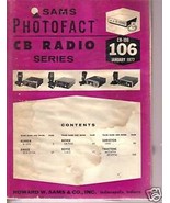 Sams Photofact CB Radio CB-106  January 1977 - £4.80 GBP