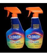 2 Bottles Clorox 2 for Colors Pretreat Stain Remover Spray 30 oz HTF - £46.68 GBP