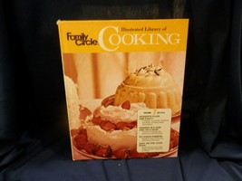 Illustrated Library of Cooking cookbook recipes cook book hardcover vintage - £10.54 GBP