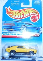 1998 Hot Wheels &quot;&#39;Mustang Mach 1&quot; Mint Car On Sealed Card Collector #670 - £3.18 GBP
