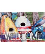 Magnetic Mailbox Cover Buoy Birdhouses Nautical Theme Magnolia Garden - €12,85 EUR