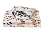 Floral Printed Sheet Set Queen, Soft Microfiber Botanical Bed Sheets 15&quot;... - £34.06 GBP