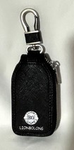 Lion Bolong Car Key Chain With Zipper Leather Case Black New Rare - £18.83 GBP