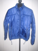 L. L. BEAN LADIES BLUE PUFFY JACKET-XL-LIGHTWEIGHT-NO HOOD-NICE-WORN COU... - £11.19 GBP