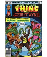 Marvel Two in One #66 ORIGINAL Vintage 1980 Marvel Comics Thing Scarlet ... - £11.64 GBP