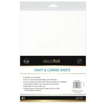 Deco Foil Craft &amp; Carrier Sheets, 11&quot; X 17&quot;, 6 Sheets Per Pack - $12.99