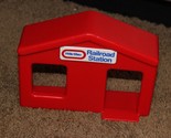 HTF Replacement Part Red Rail road Station for Little Tikes Green Peak M... - £13.02 GBP