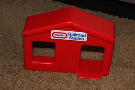 HTF Replacement Part Red Rail road Station for Little Tikes Green Peak Mountain  - £12.94 GBP