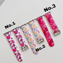 Heart Love Printed Watchband For Iwatch Series 1 2 3 4 5 6 SE - £11.01 GBP