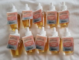 10 Bath &amp; Body Works Wallflowers Pineapple Mango Diffuser Refill Bulbs Fragrance - £45.56 GBP