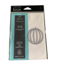 Memory Box Andover Ornament Steel Craft Die 2.2x2.3 in For Cardstock/Felt - $9.90