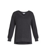 Time and Tru Women's Waffle Knit Sweatshirt, Size L (12-14) - $8.00