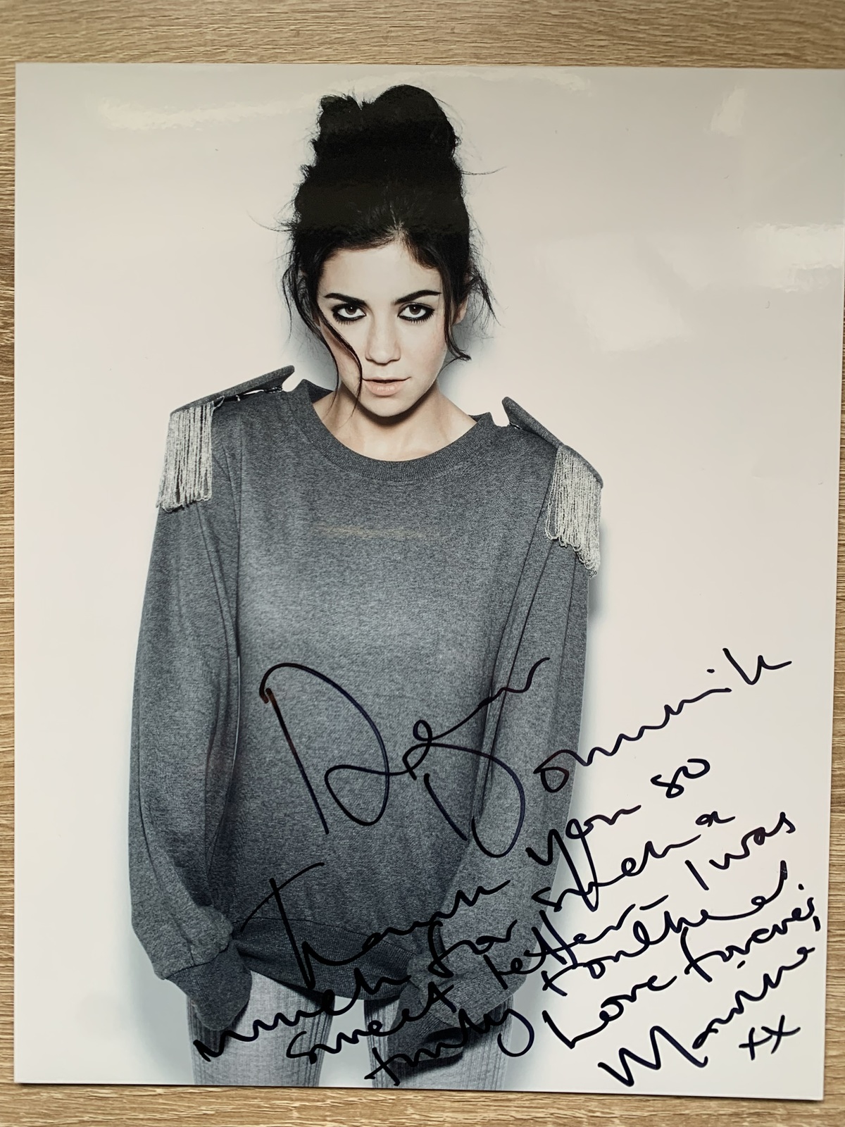 Primary image for Marina And The Diamonds Hand-Signed Autograph 8x10 With Lifetime Guarantee