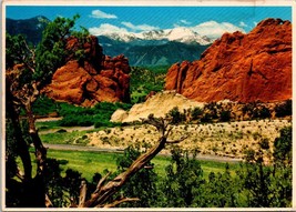 Colorado Pikes Peak Region Garden of the Gods - Water Damage - Vintage Postcard - £4.42 GBP