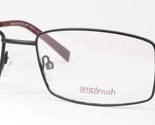 Simply Rush ! Par Röhm 2413 247-1 Noir Mat Lunettes Uniques Rohm 56-18-1... - $66.32