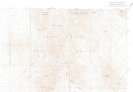 Organ, New Mexico 1955 Vintage USGS Topo Map 7.5 Quadrangle Topographic - £18.86 GBP