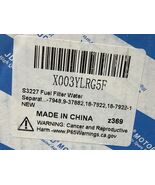 New S3227 Fuel Filter/Water Separator Complete Durable 320R-RAC-01 - $423.81 MXN