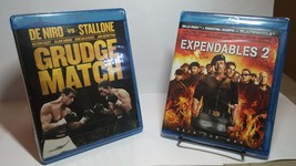 Grudge Match(Blu-ray,2014)+Expendables 2(Bluray+Digital Code)NEW-Free Shipping! - £8.67 GBP