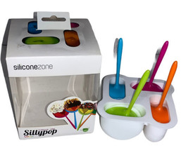 Siliconezone Sillypop Lolli Ice Pop Silicone Mold Rare - $39.63