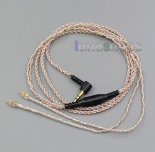 EachDIY Earphone Silver Plated OCC Mixed Foil PU Cable For Westone W4r UM3x ES3  - £17.20 GBP