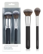 Set of 2 Japonesque Must Have Complexion Brush Duo - Multitasker &amp; Go-To... - $9.89