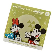 McDonald&#39;s Disney Mickey and Friends 2023 Collectible Toy #2 Minnie Poster EPCOT - £5.46 GBP