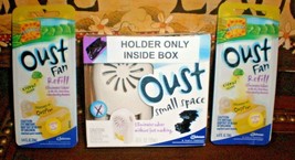 (1) Oust Small Space Fragrancer 2 CITRUS Scented Oil Refills Portable NOT A FAN - $17.59