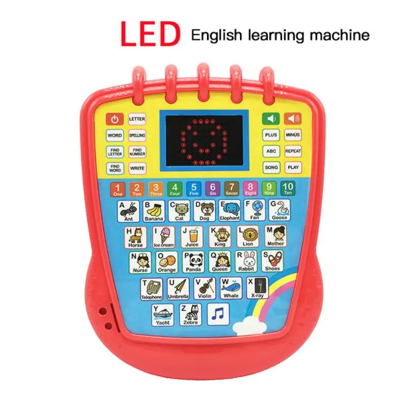 LED English Learning Machine Early Childhood Education Machine Smart Toy Hot - £21.92 GBP+