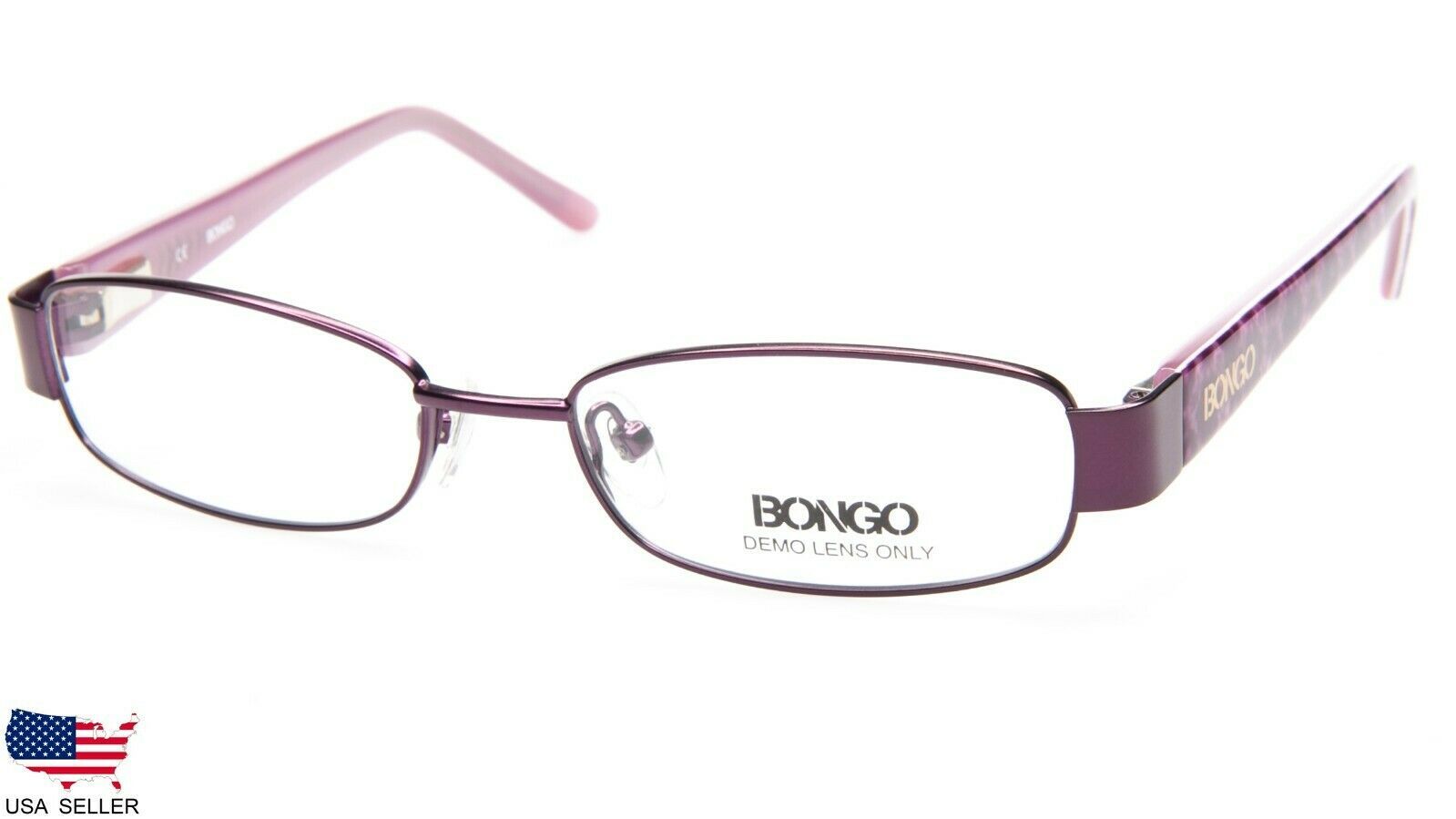 NEW BONGO B LILA PL PLUM EYEGLASSES GLASSES METAL WOMEN&#39;s FRAME 49-16-13... - $14.68
