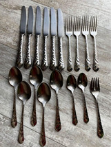 18 Piece Oneida Community Pacific Tide Flatware Forks Knives Spoons - £80.12 GBP
