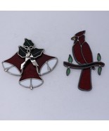 2x Stained Glass Christmas Suncatchers - $64.99