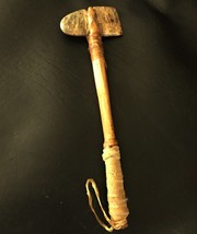 Native American Small Game Stone/Serpentine Pelting Hammer - £27.97 GBP