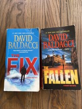 Amos Decker Memory Man Novel, The Fix, The Fallen,  by David Baldacci. (... - $166.79 MXN
