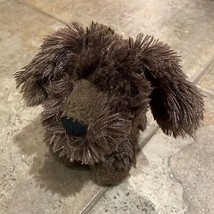 Manhattan Toys Woolies Brown Dog Stuffed Animal Plus - $9.00