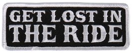 Get Lost in the Ride Motorcycle Uniform Patch Biker - £5.57 GBP