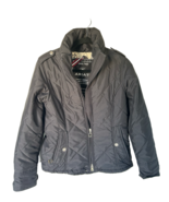 Ariat Women&#39;s Insulated Terrace Jacket Black Medium EUC Fun Equestrian D... - $54.14 CAD