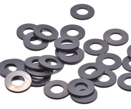 10mm ID Rubber Washers 20mm OD x 1.6mm Thick SAE  Various Pack Sizes Available - $11.08+