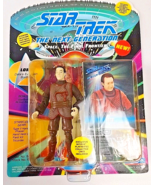 Star Trek TNG Lore Action Figure 1993 Playmates Unpunched MOC Data&#39;s Bro... - $13.63 CAD