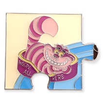 Alice in Wonderland Disney Loungefly Pin: Cheshire Cat Puzzle Piece - £15.95 GBP