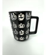 MRKT Market Finds Jack O&#39;Lantern Halloween Black Coffee Mug Pumpkin - $437.83 MXN