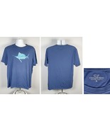 Vineyard Vines Marlin Swordfish Logo T Shirt Men XL Blue Cotton - £18.31 GBP