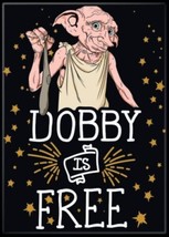 Harry Potter Dobby Is Free Art Image Refrigerator Magnet NEW UNUSED - $3.99